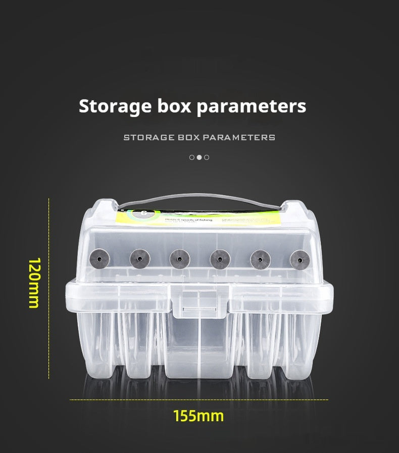 Multifunctional Fishing Line Storage Box