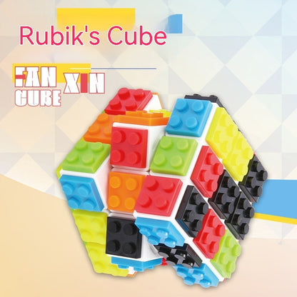 Cube d'éducation précoce Rubik's Cube décompression et décompression jouets de construction